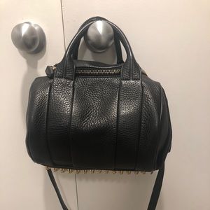 Alexander Wang Black Leather Rocco Bag